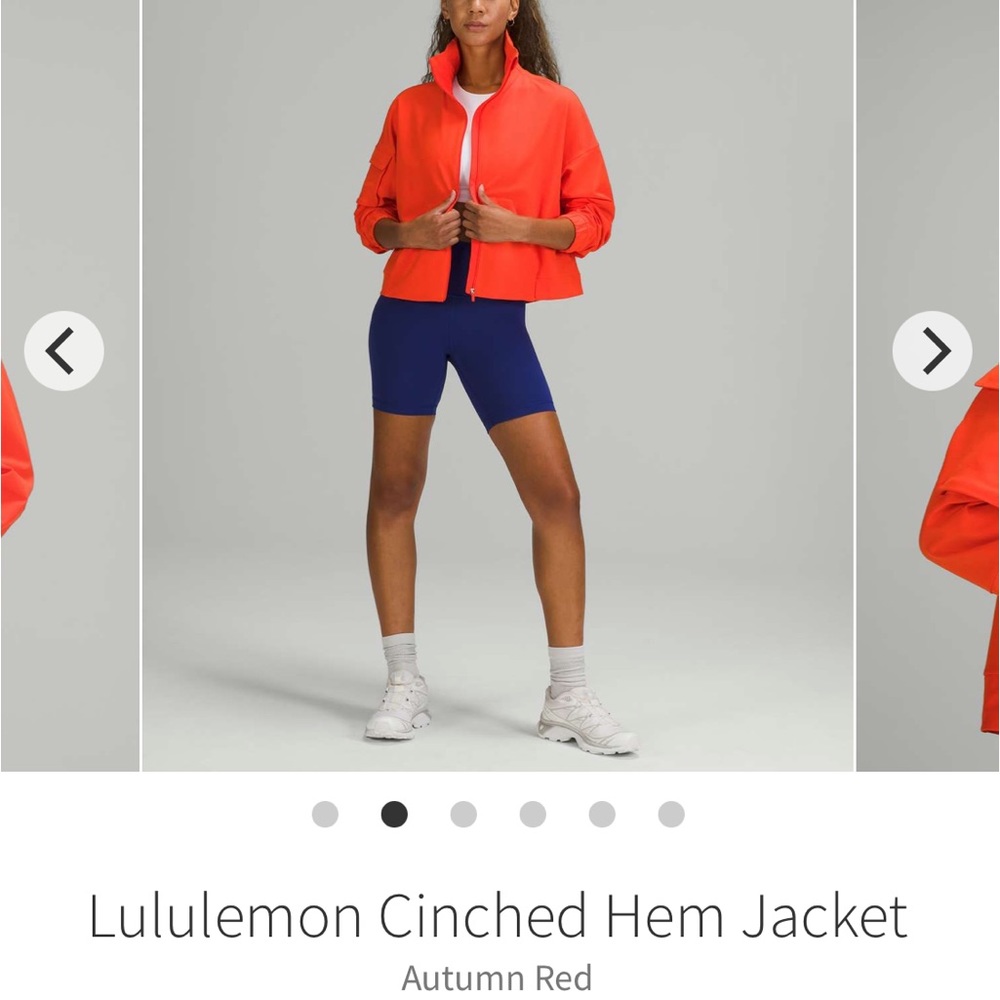 Lululemon cinched hem jacket